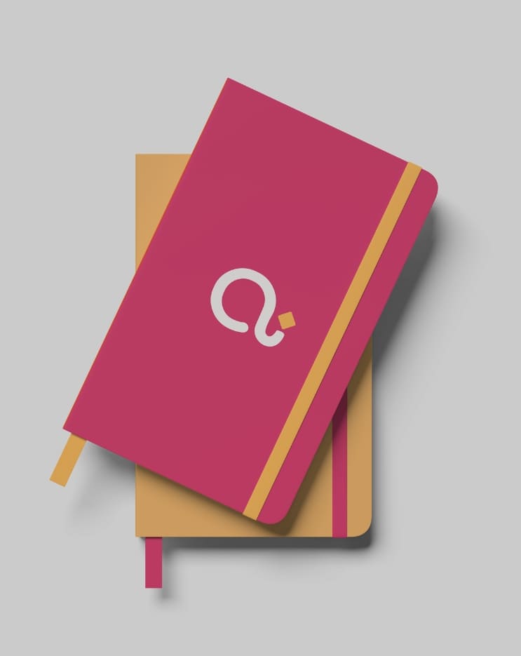 Cartão de visitas criado para a agência de comunicação tella